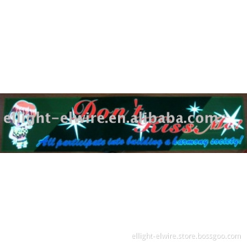 EL Car Sticker,el Car Sticker (800mmX180mm)